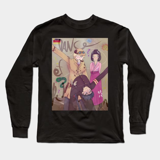 The Great Ace Attorney Dance Of Deduction Herlock Sholmes Art Print Long Sleeve T-Shirt by nhitori